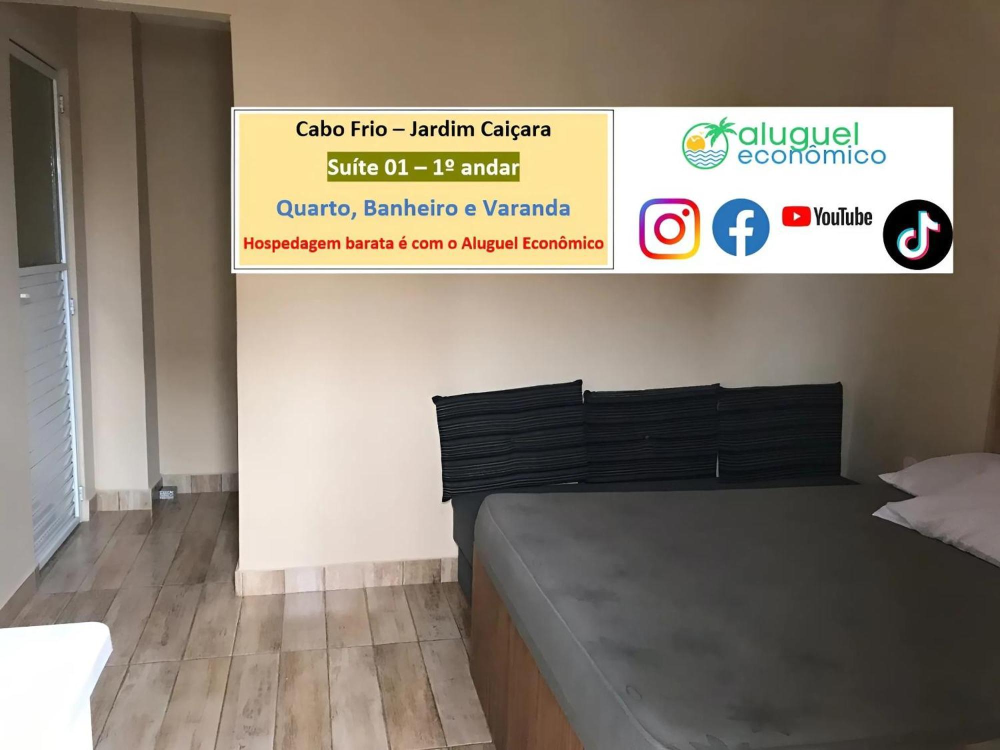 Cabo Frio - Jardim Caicara - Aluguel Economico Apartment Bagian luar foto