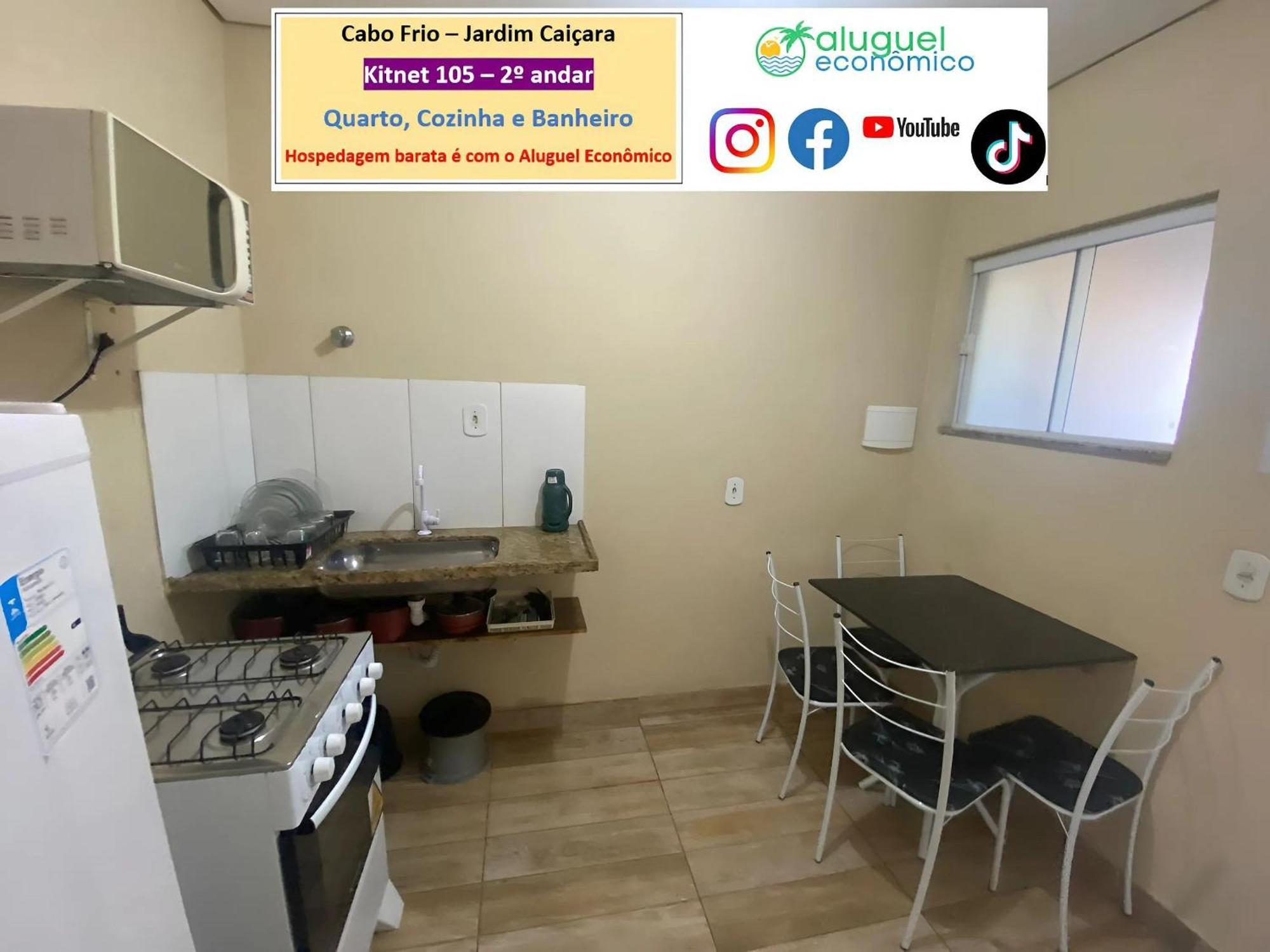 Cabo Frio - Jardim Caicara - Aluguel Economico Apartment Bagian luar foto