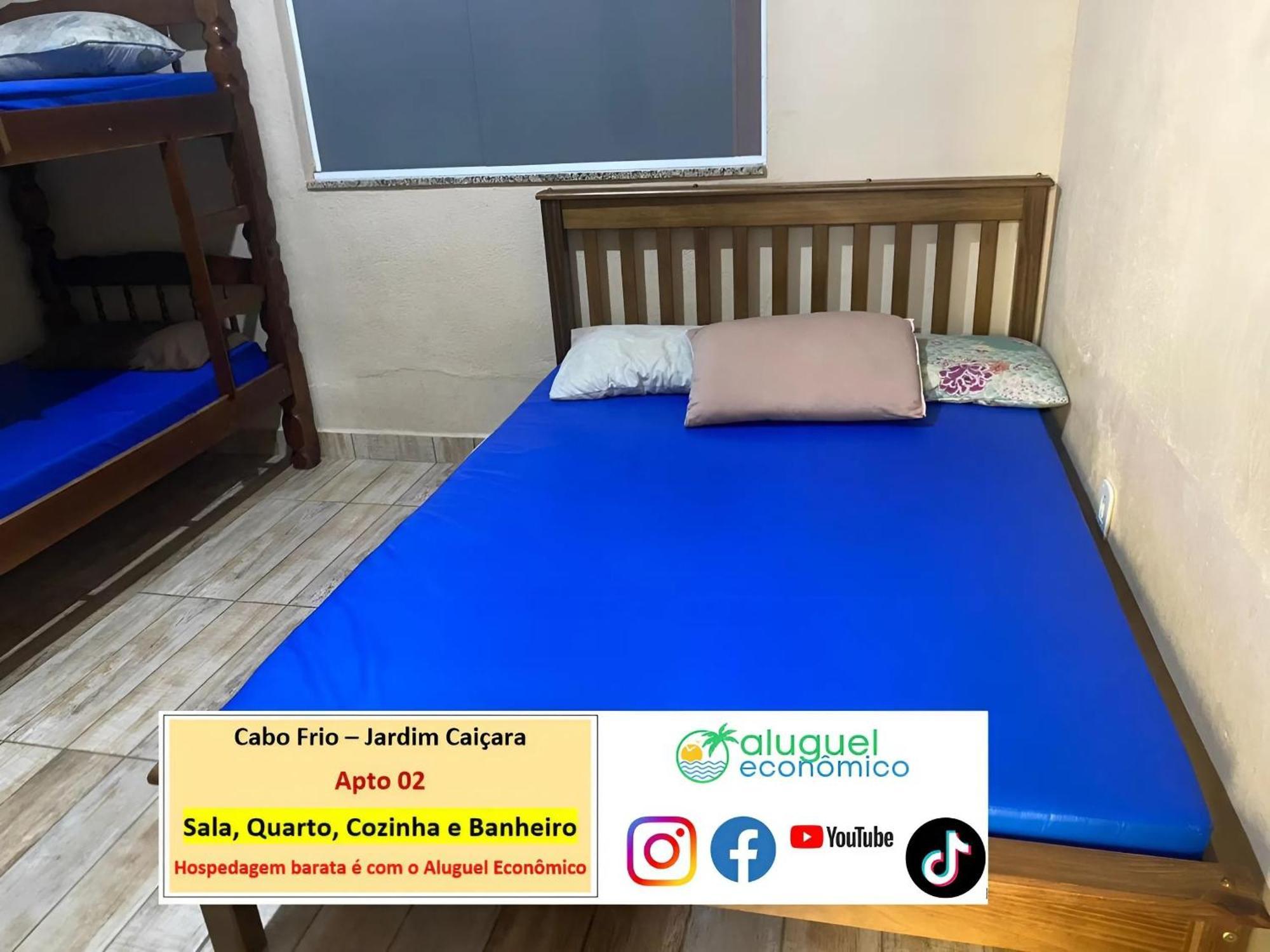 Cabo Frio - Jardim Caicara - Aluguel Economico Apartment Bagian luar foto