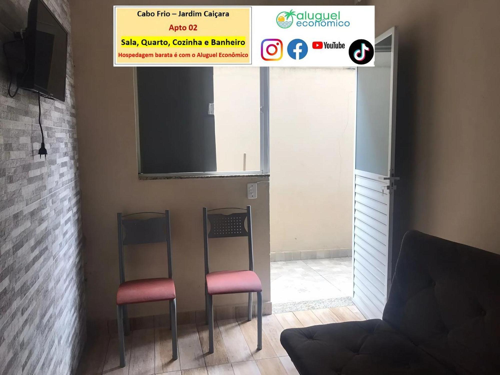 Cabo Frio - Jardim Caicara - Aluguel Economico Apartment Bagian luar foto