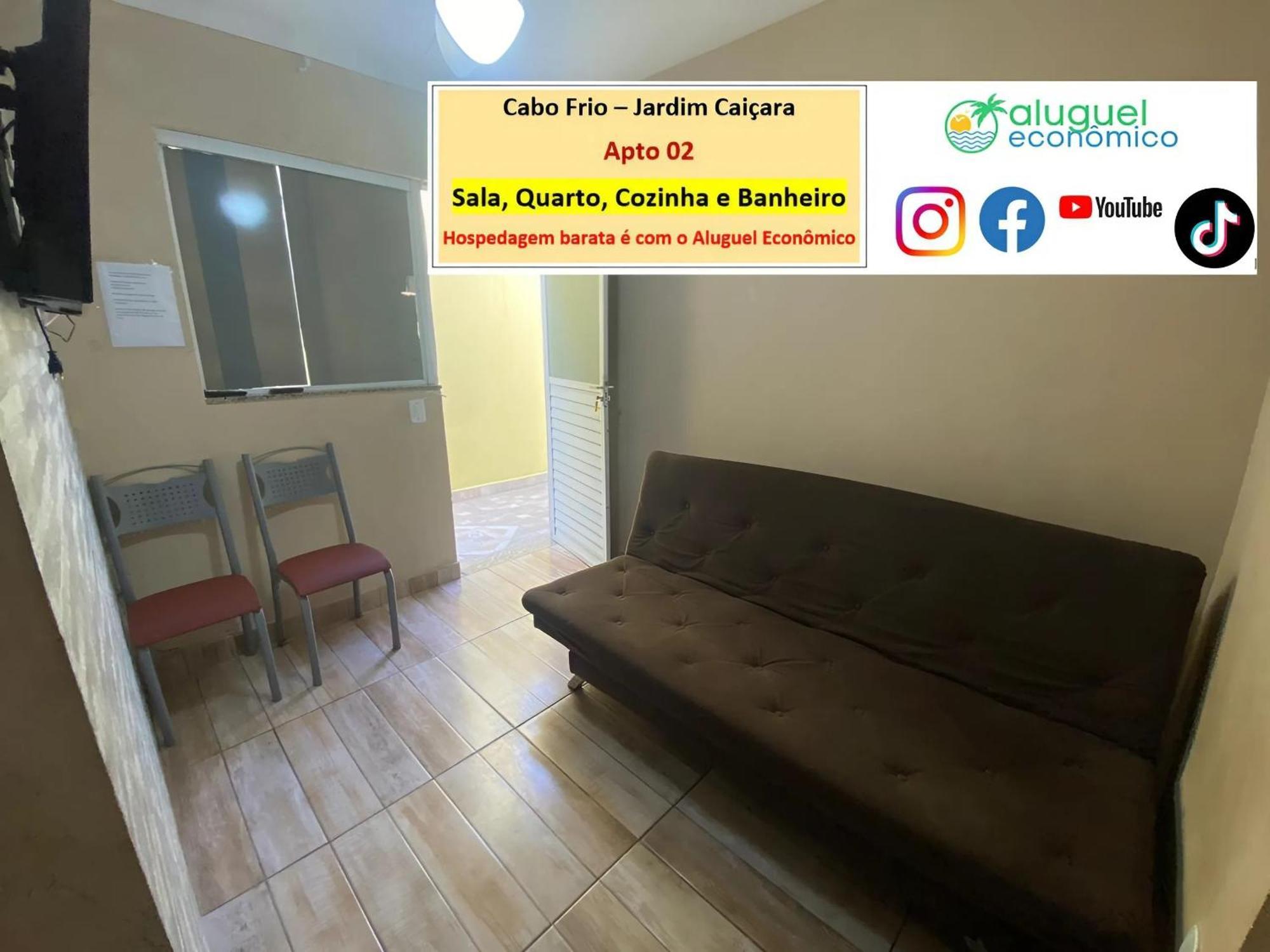 Cabo Frio - Jardim Caicara - Aluguel Economico Apartment Bagian luar foto